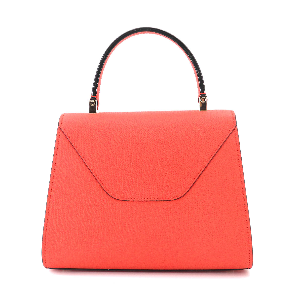 Mini Iside 2way Hand Shoulder Bag Leather Red