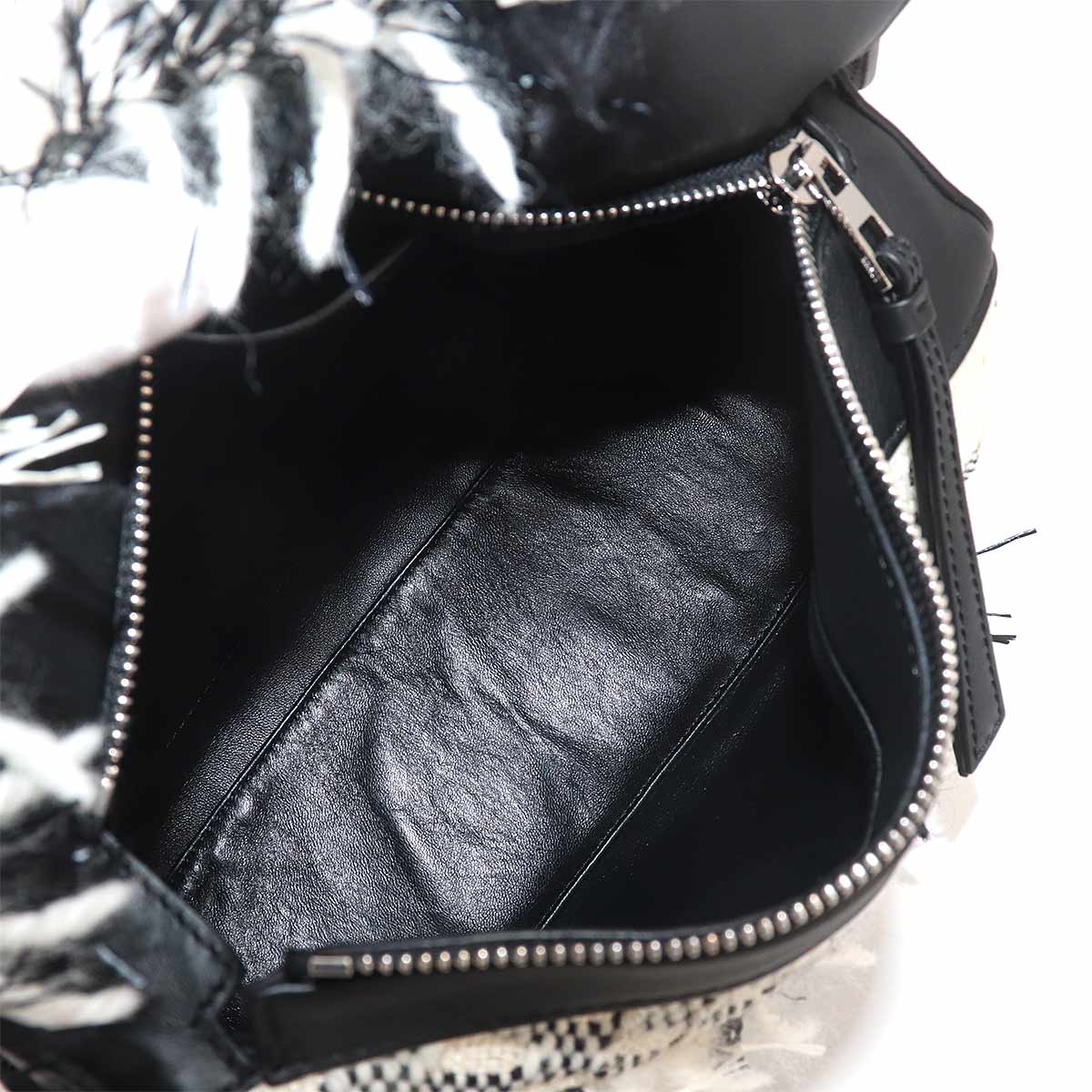 Puzzle Bag Small Anni Albers Hand Shoulder Bag Cotton White