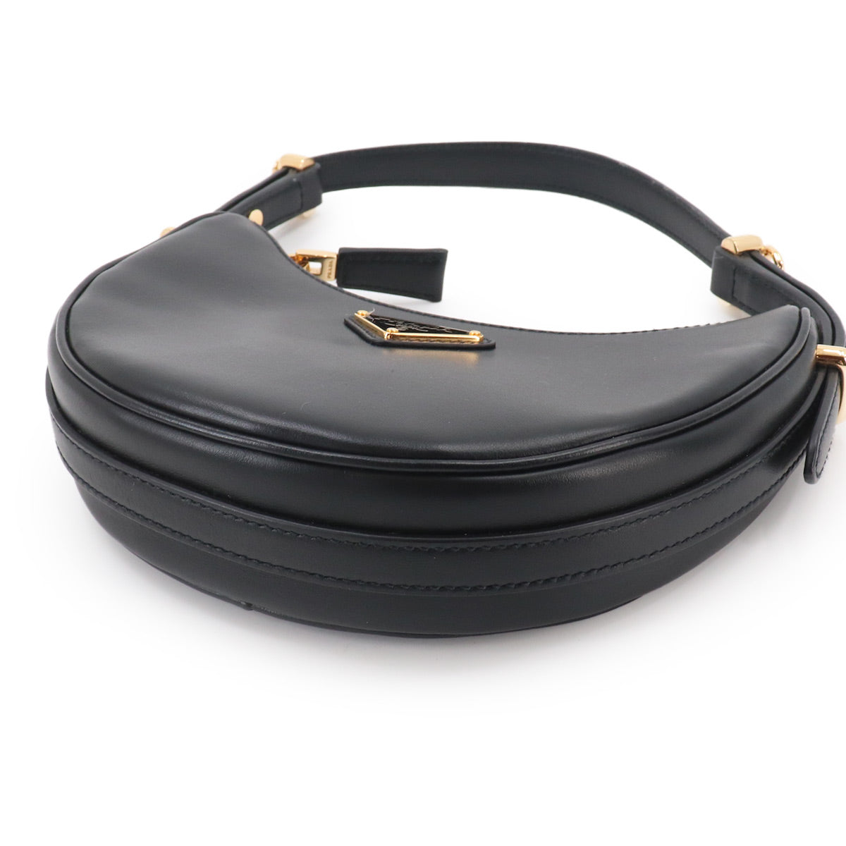 Arche Small Hand Bag Leather Black 1BC194 Purse