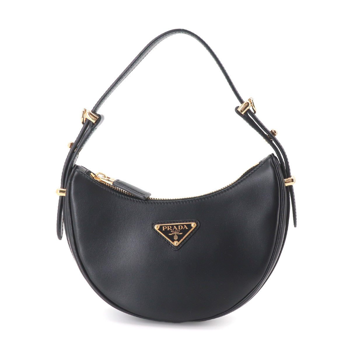 Arche Small Hand Bag Leather Black 1BC194 Purse