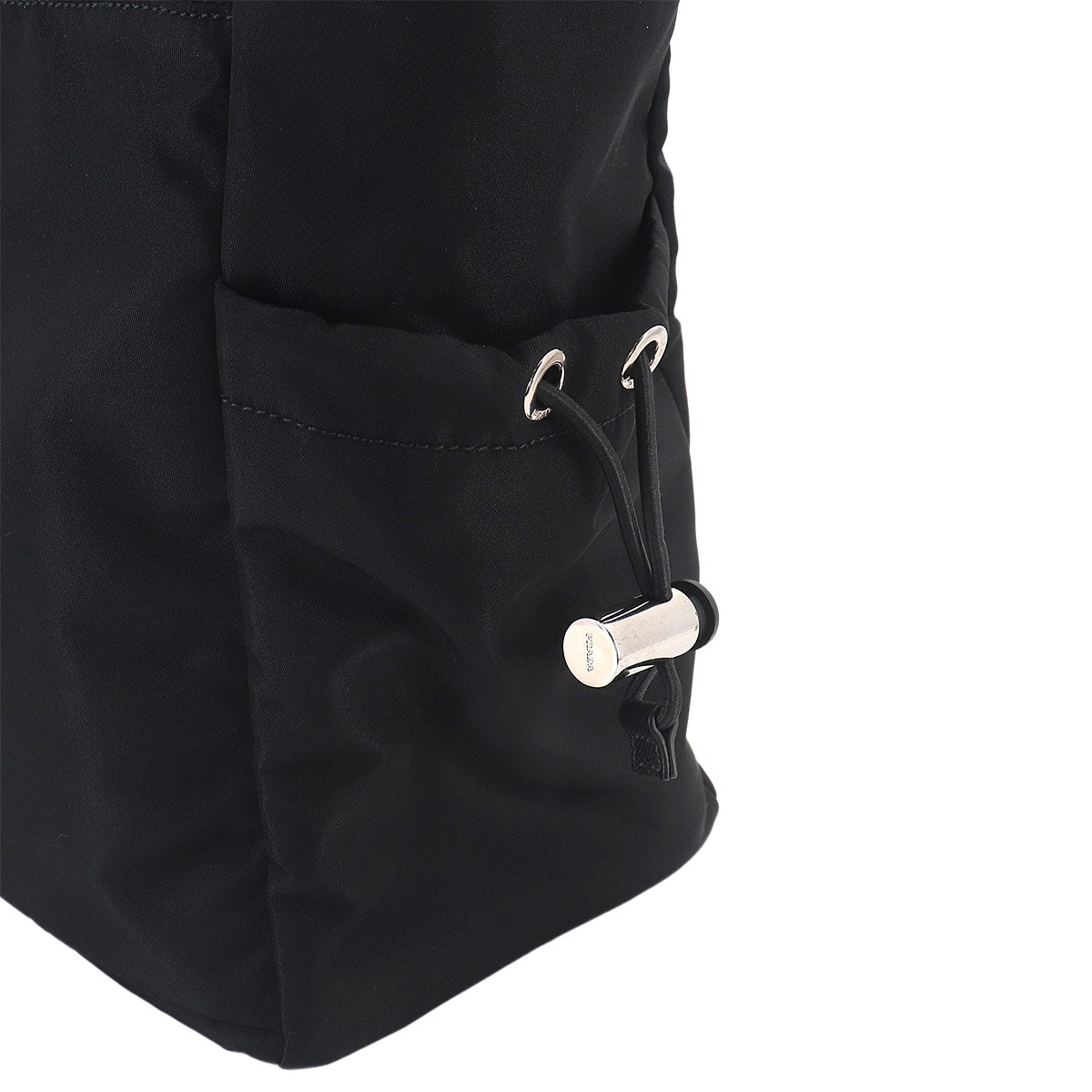 Frankenstein Tote Bag Nylon Saffiano Leather Nero Black