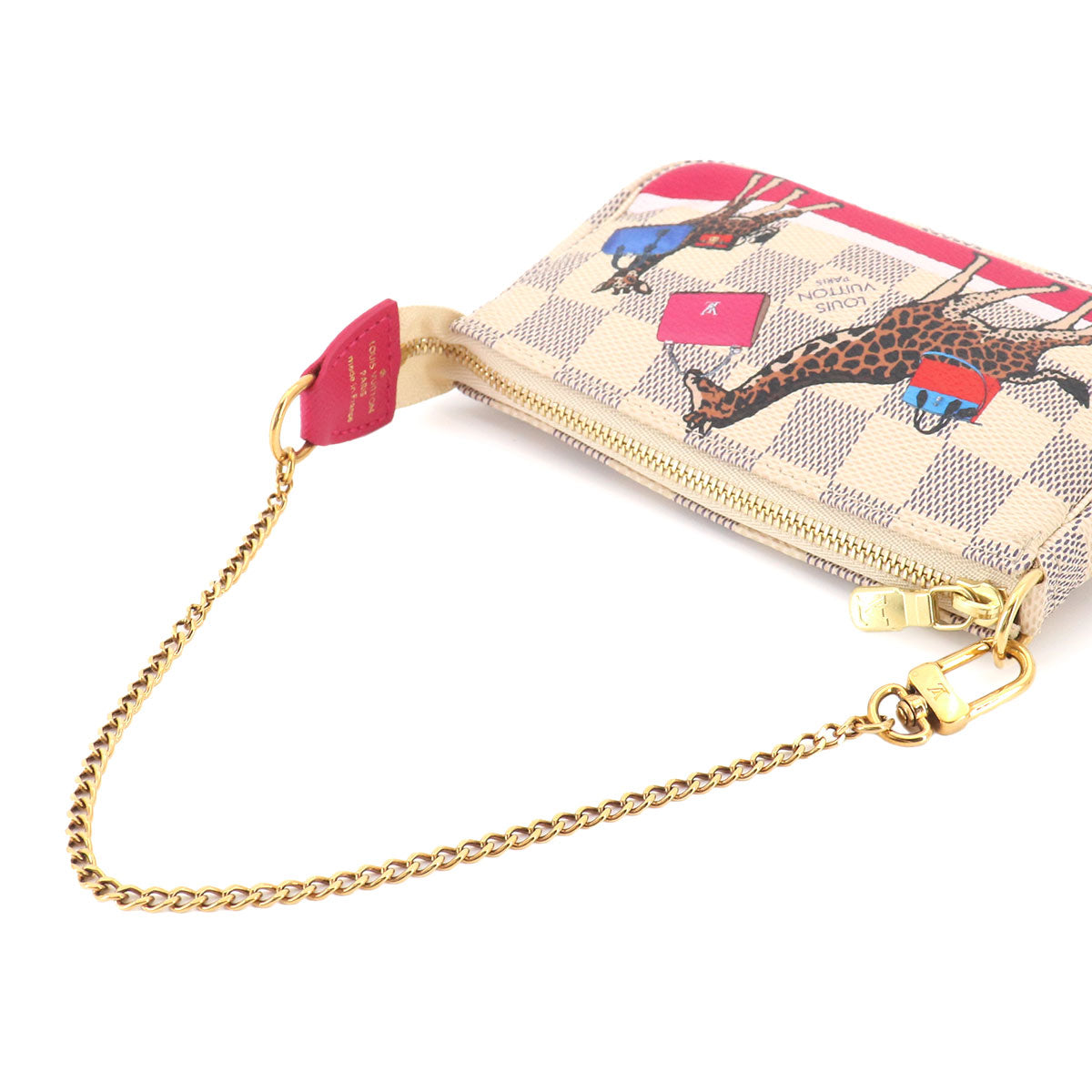 Damier Azur Mini Pochette Accessoires Hand Bag N62200