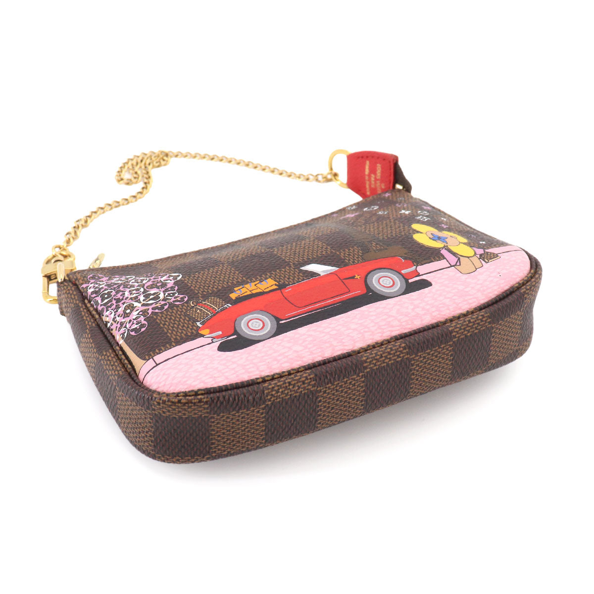 Vivienne Damier Mini Pochette Accessoires Hand Bag