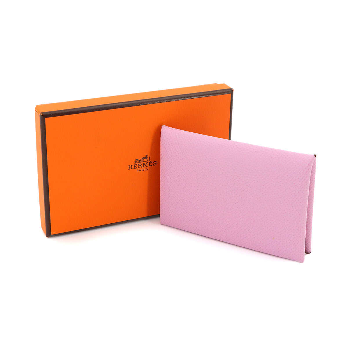 Calvi Card Case Veau Epsom Mauve sylvestre