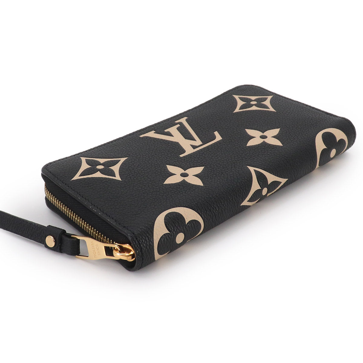 Bicolor Monogram Empreinte Zippy Wallet Leather M80481