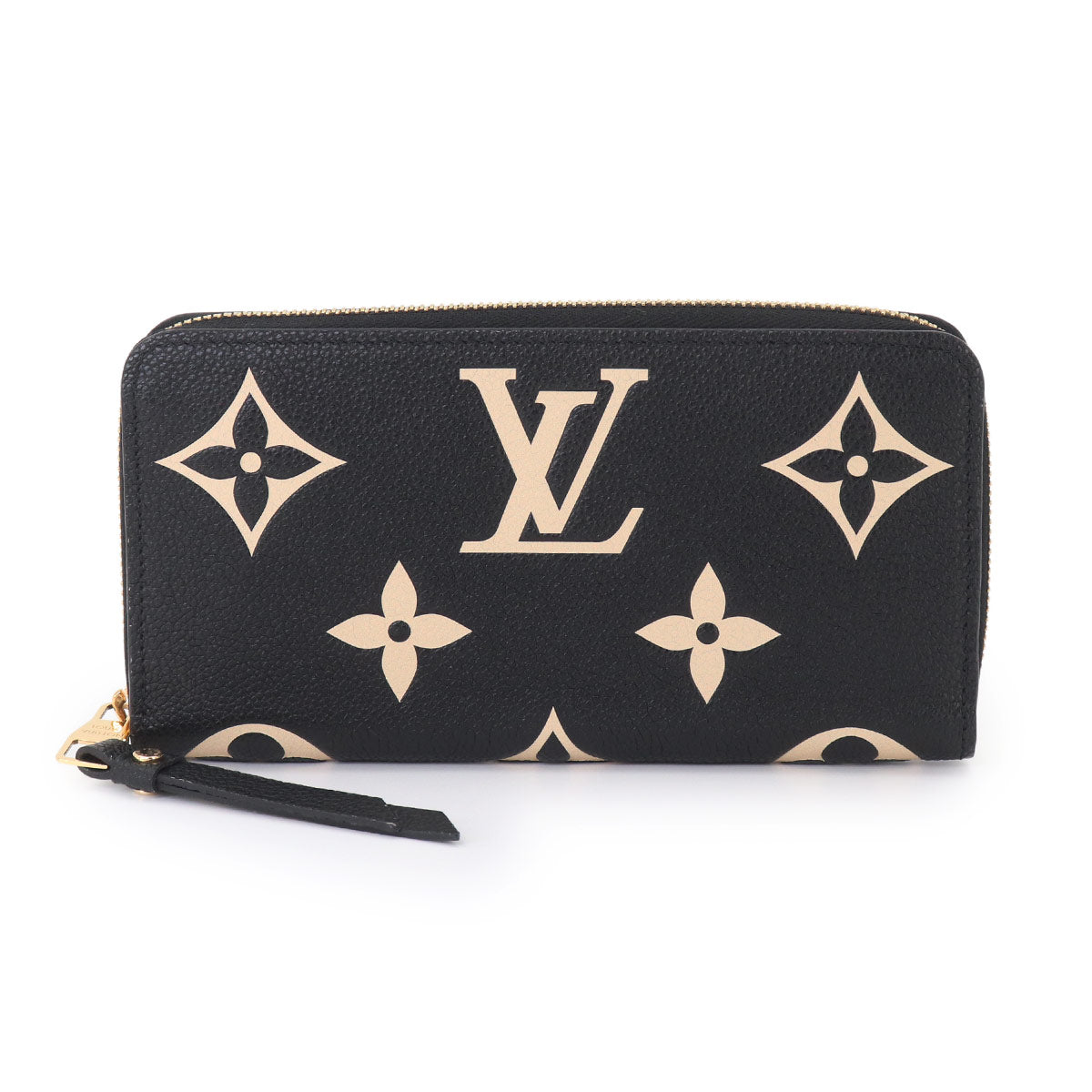 Bicolor Monogram Empreinte Zippy Wallet Leather M80481