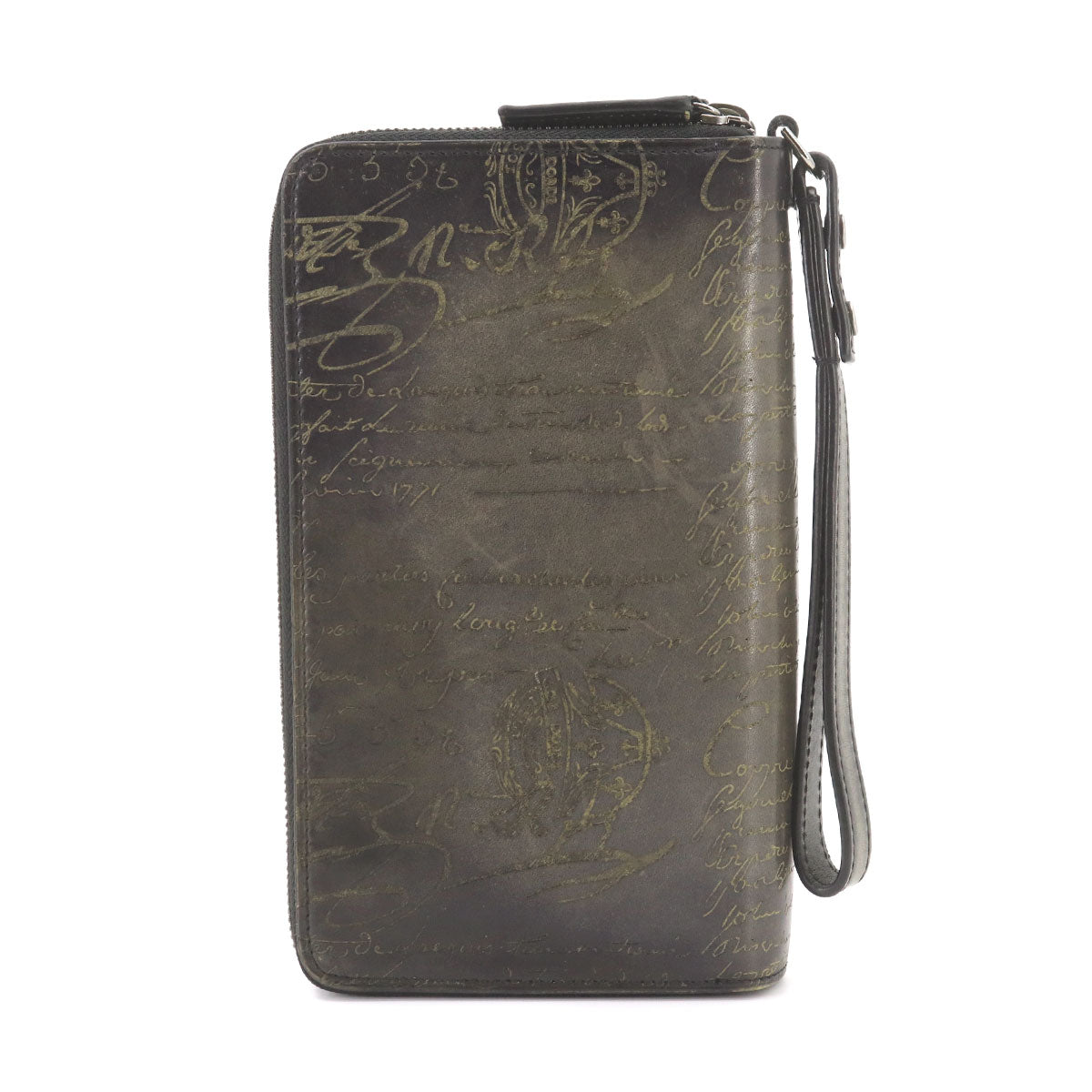 Calligraphy Tali Maxi Wallet Venezia Leather Dark brown