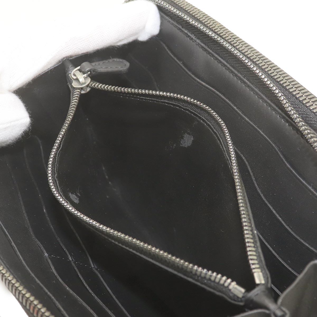 Calligraphy Tali Maxi Wallet Venezia Leather Dark brown