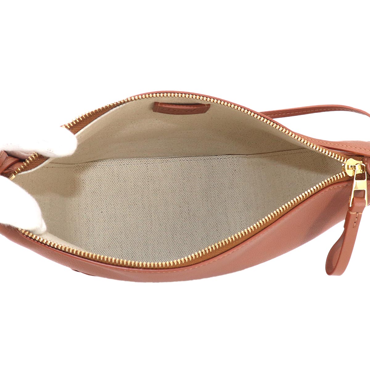 Hammock Hobo Bag Shoulder Bag Mini Leather Tan Brown A538G13X01