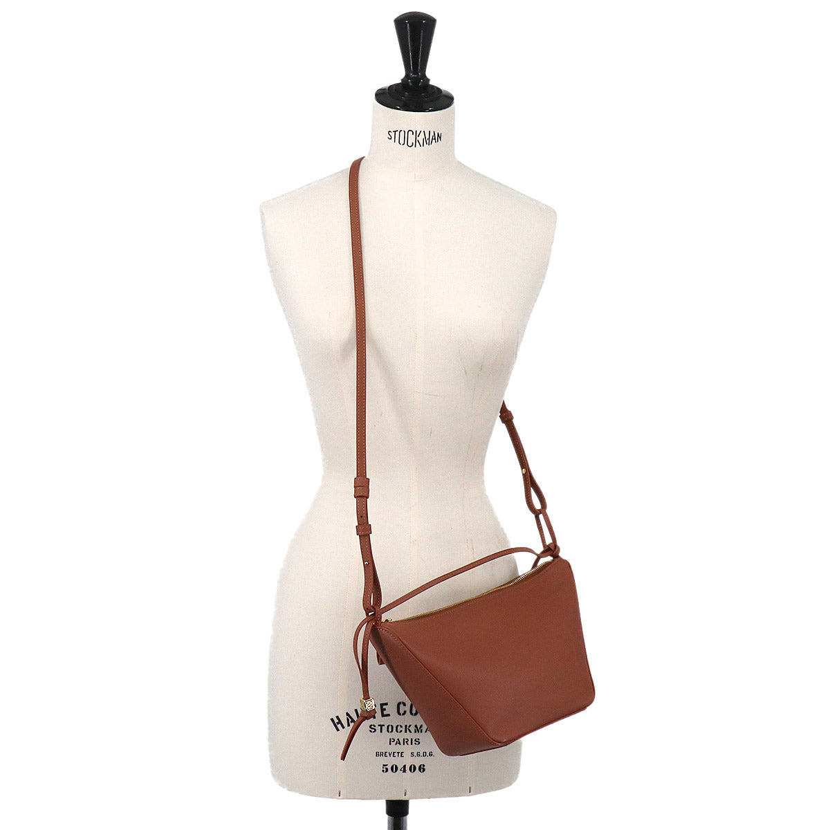 Hammock Hobo Bag Shoulder Bag Mini Leather Tan Brown A538G13X01