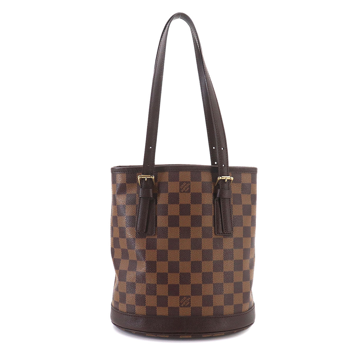 Damier Male Tote Bag Ebene Brown N42240 Purse