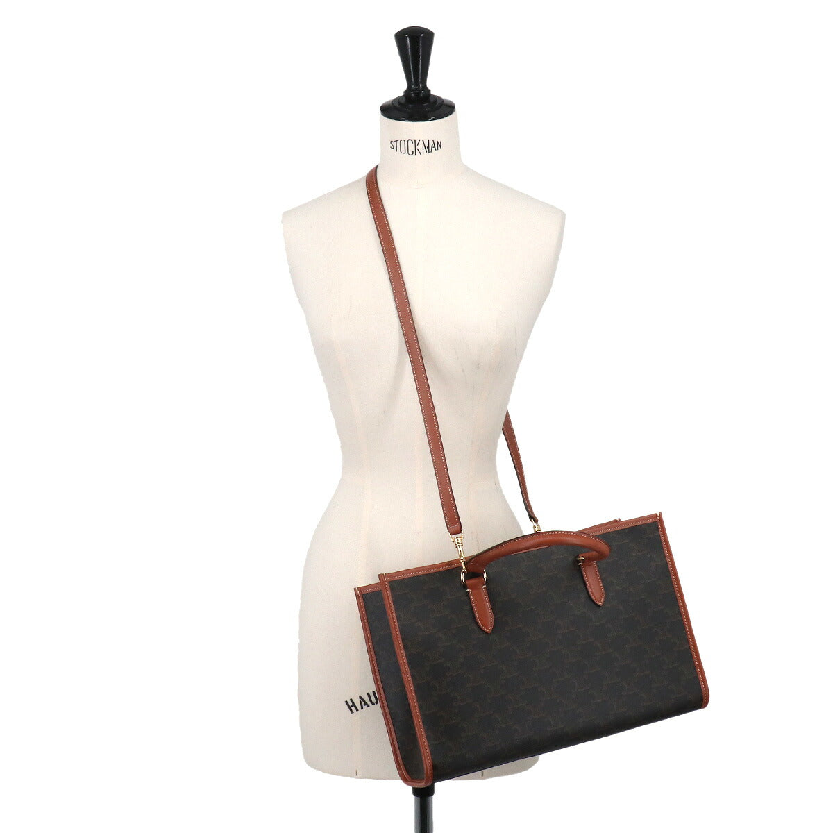 Triomphe Mini Horizontal Cabas Tote Shoulder Bag 199742BZJ Purse