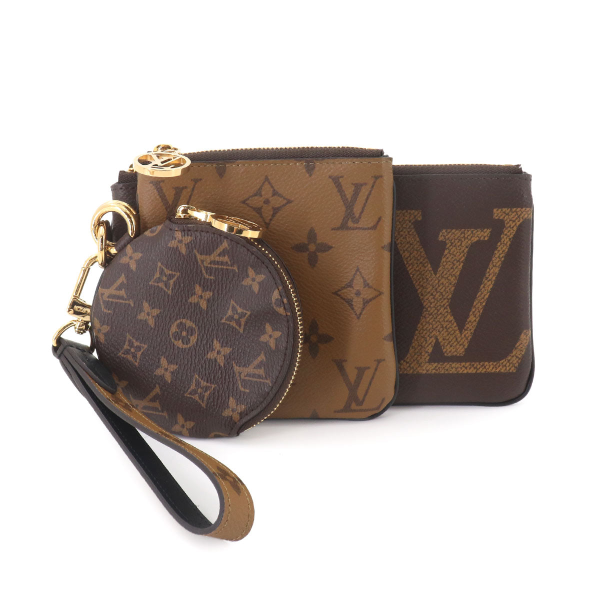 Monogram Giant Pochette Trio Coin Purse M68756 Purse