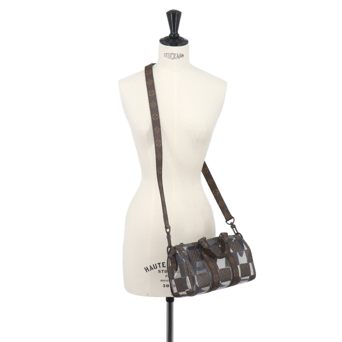 Monogram Chess Keepall Bandouliere 25 Hand Shoulder Bag