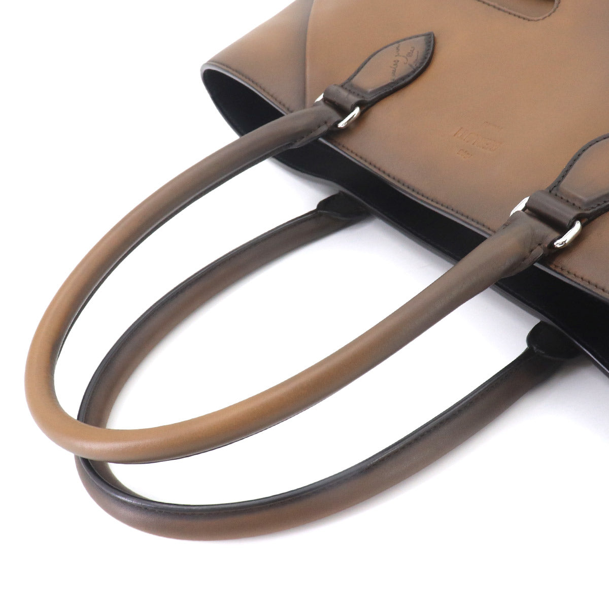 Berluti Calligraphy Toujours Scritto Drape Tote Bag Venezia Leather