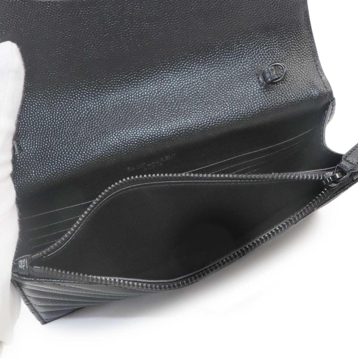 Cassandre Envelope Chain Wallet Leather 695108