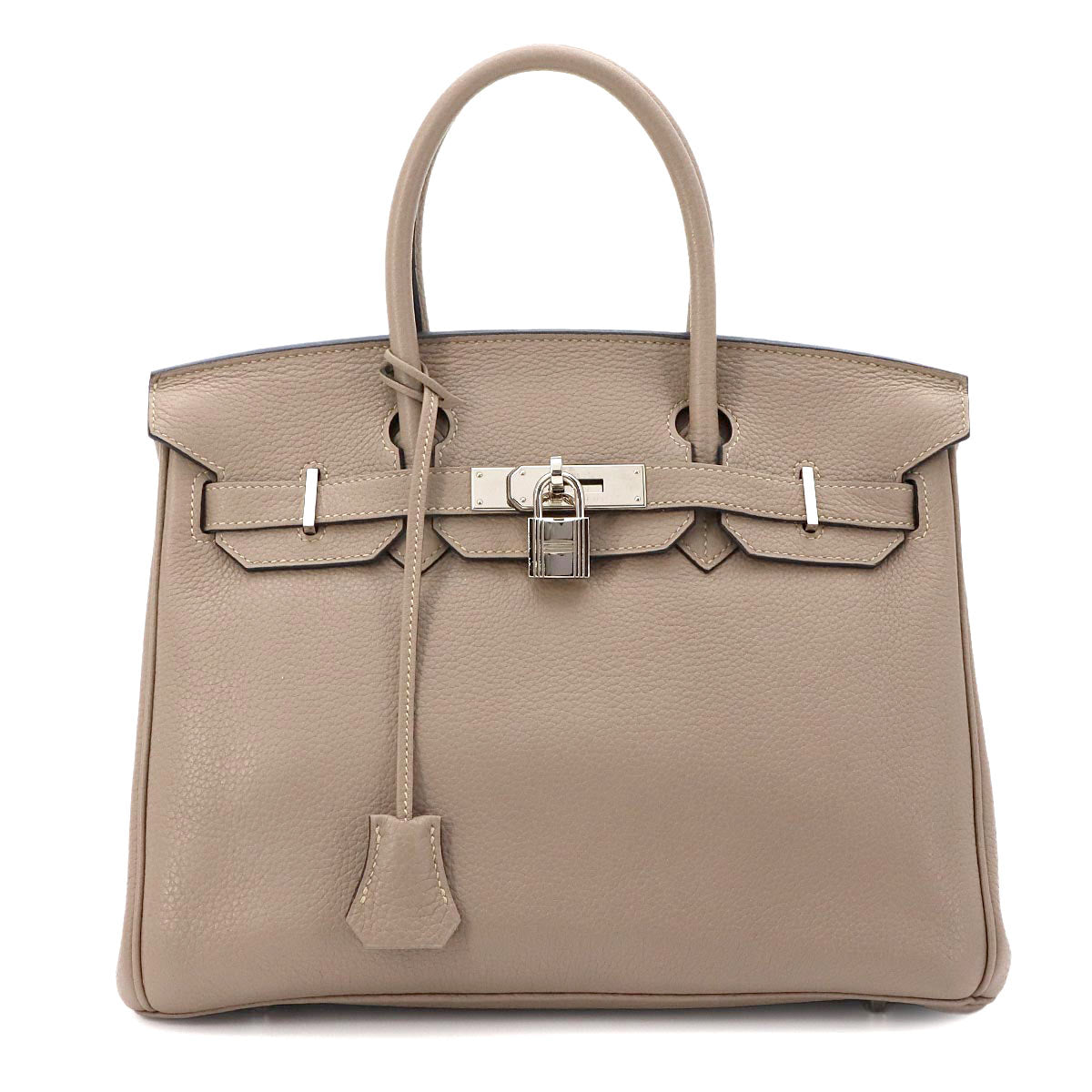 Birkin 30 Togo Leather Gris Tourterelle Hand Bag Purse