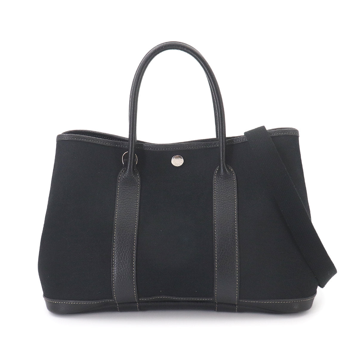 Garden Party TPM 2way Tote Shoulder Bag Toile Officier Black