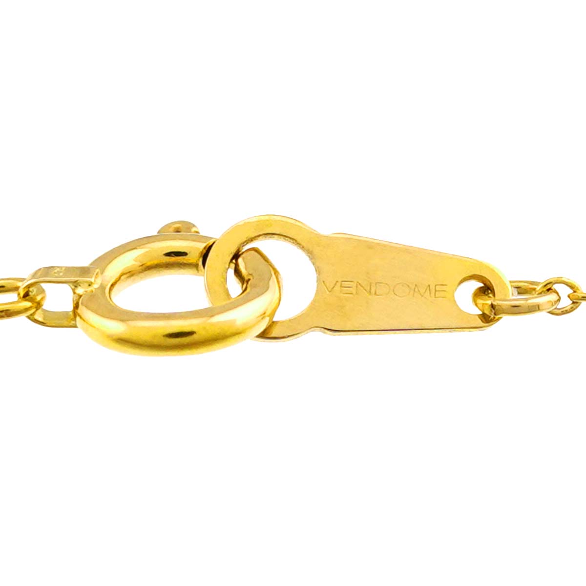 Diamond 0.23ct Necklace 18K Yellow Gold 750