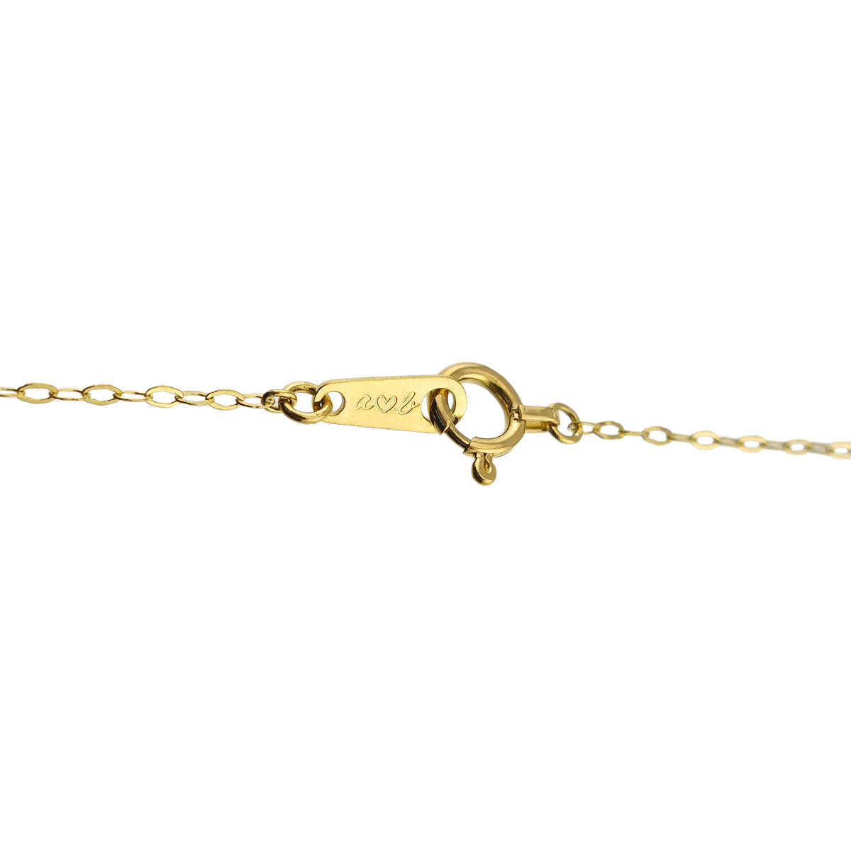Necklace Enamel 18K Yellow Gold 750