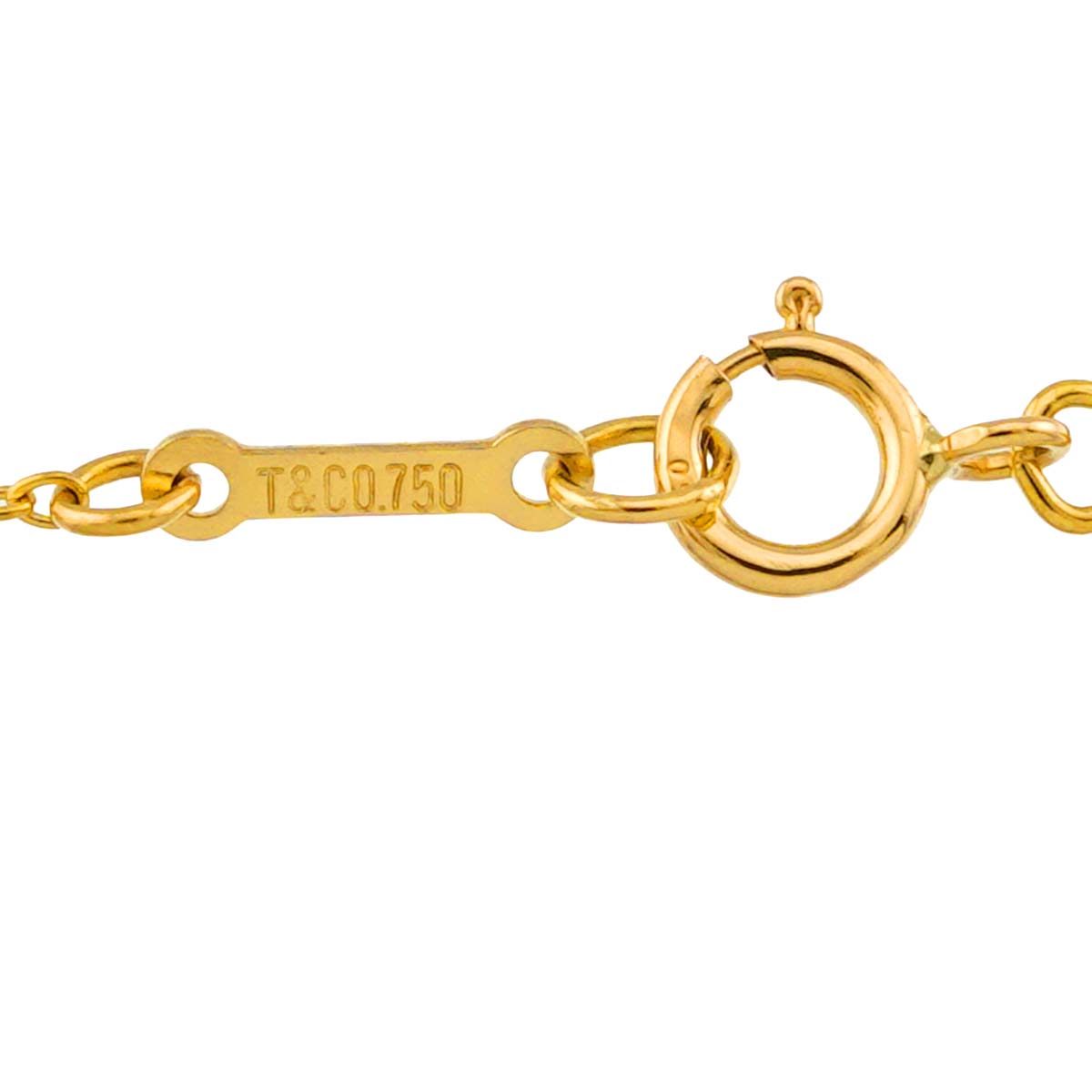 Double Loop Necklace 18K Yellow Gold 750