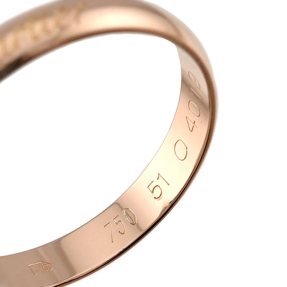 Trinity MM Ring 18K YG WG PG 750 Size51 5.5-5.75(US)