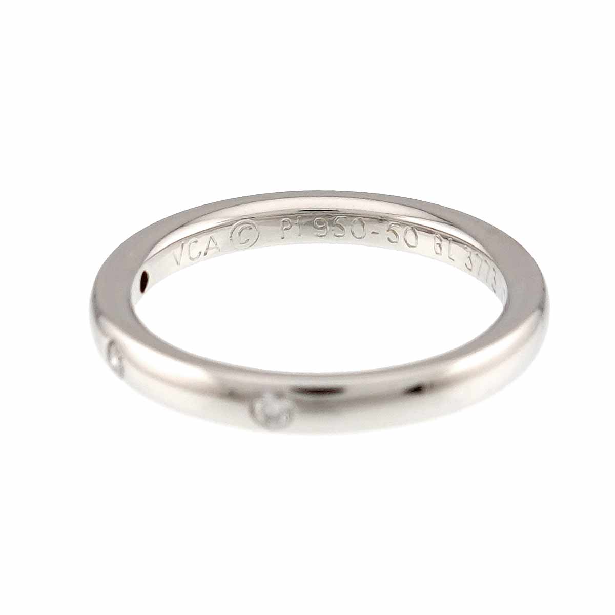 Tendrement Etoiles Ring Diamond Pt size50 5.25(US)