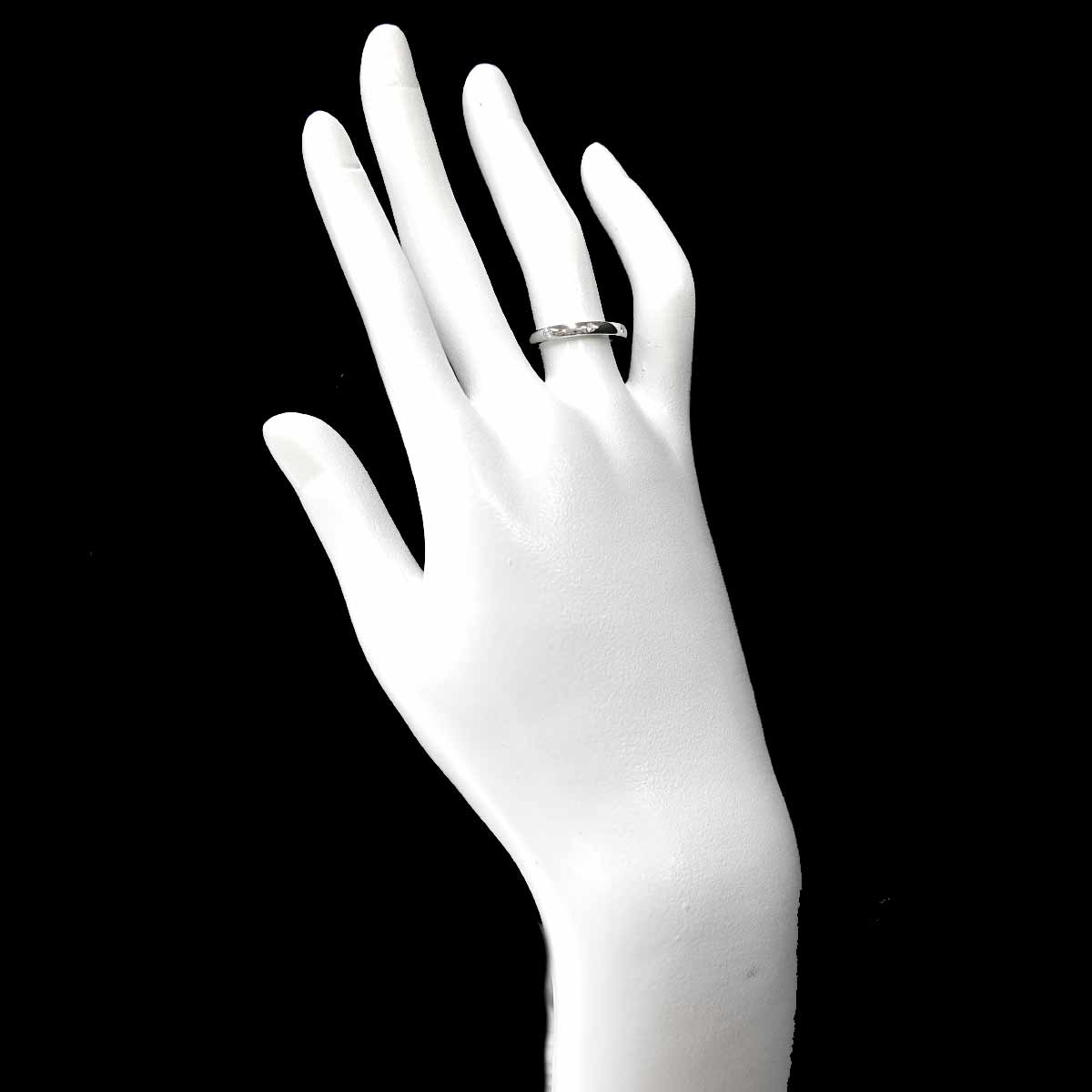 Tendrement Etoiles Ring Diamond Pt size50 5.25(US)