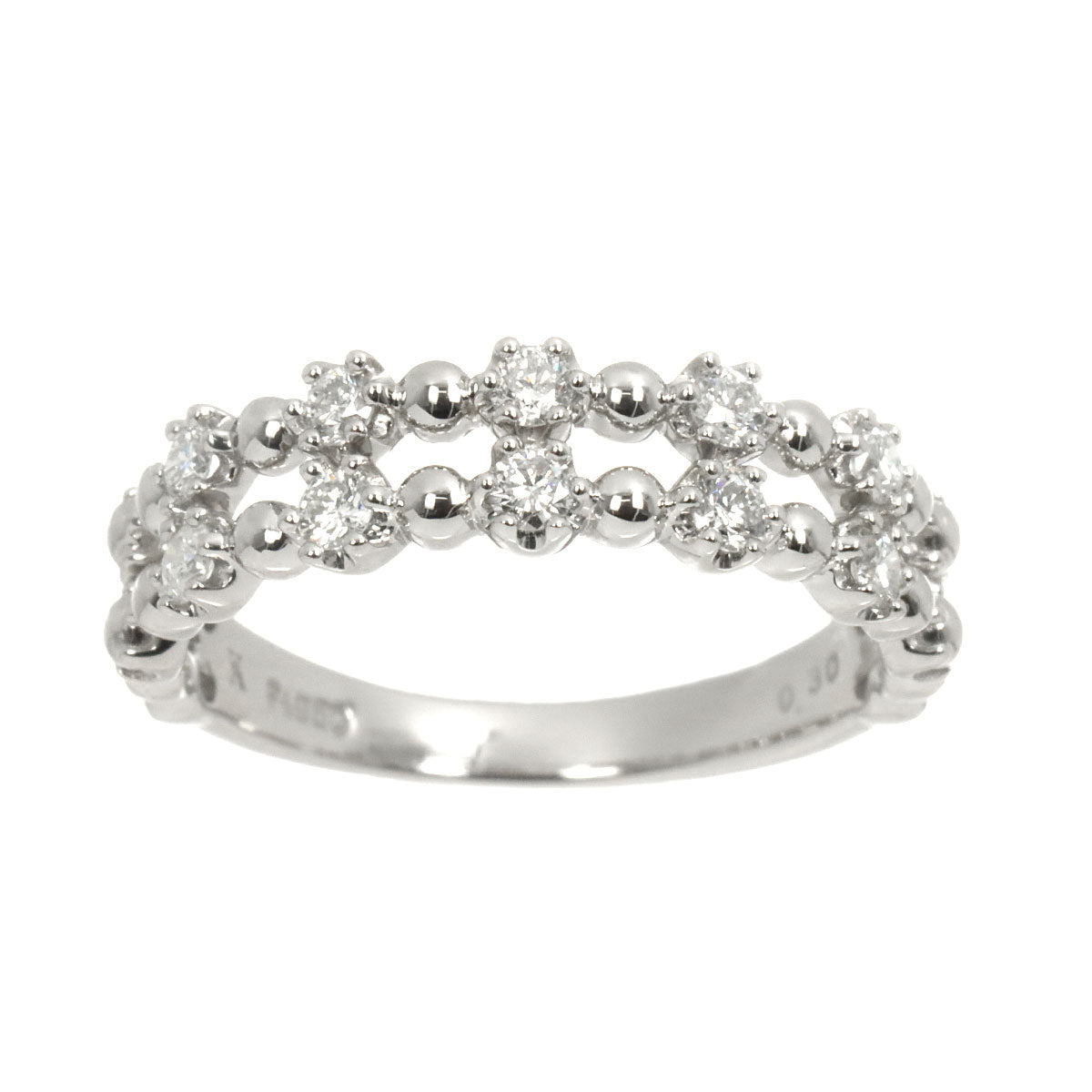 Diamond 0.30ct Ring Pt Platinum size5.5-5.75(US)