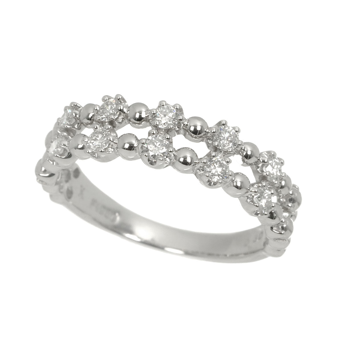 Diamond 0.30ct Ring Pt Platinum size5.5-5.75(US)