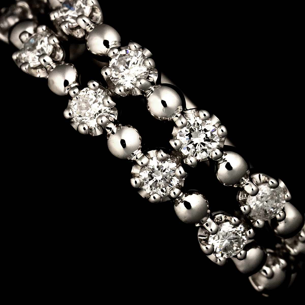 Diamond 0.30ct Ring Pt Platinum size5.5-5.75(US)