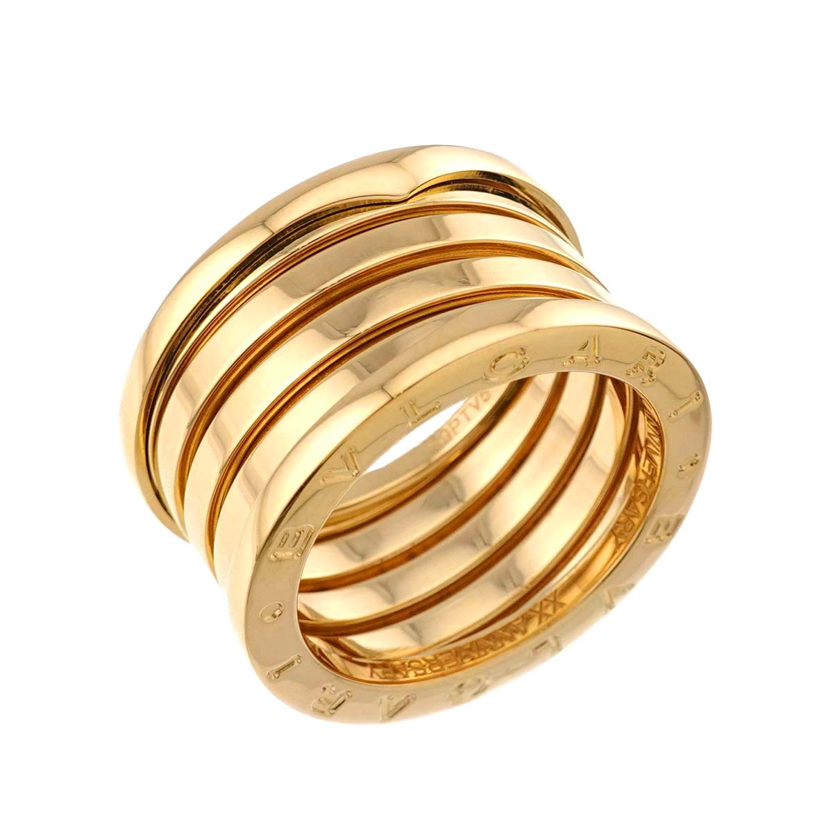 B-ZERO1 5 BAND Ring 18K YG 750 Size57 7.25-7.5(US)
