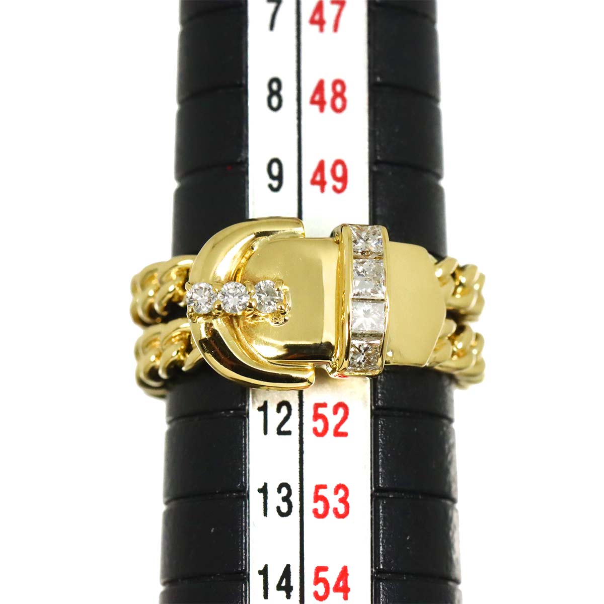 Diamond 0.27ct Ring K18 size5.25-5.5(US)