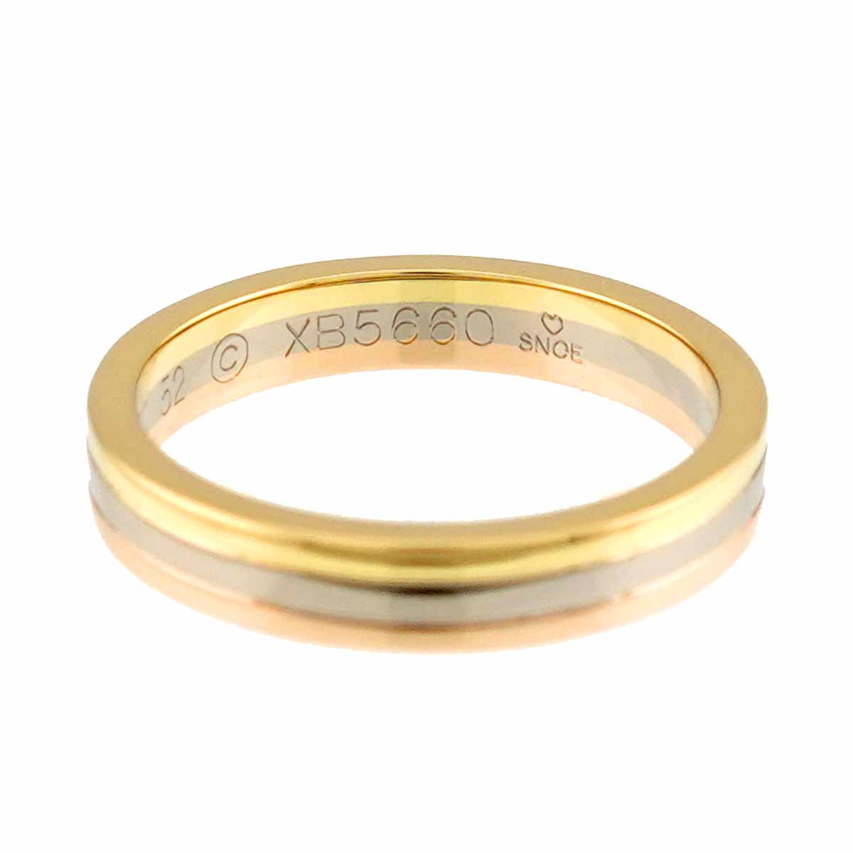 Vendome Ring 18K YG WG PG 750 size52 5.75-6(US)
