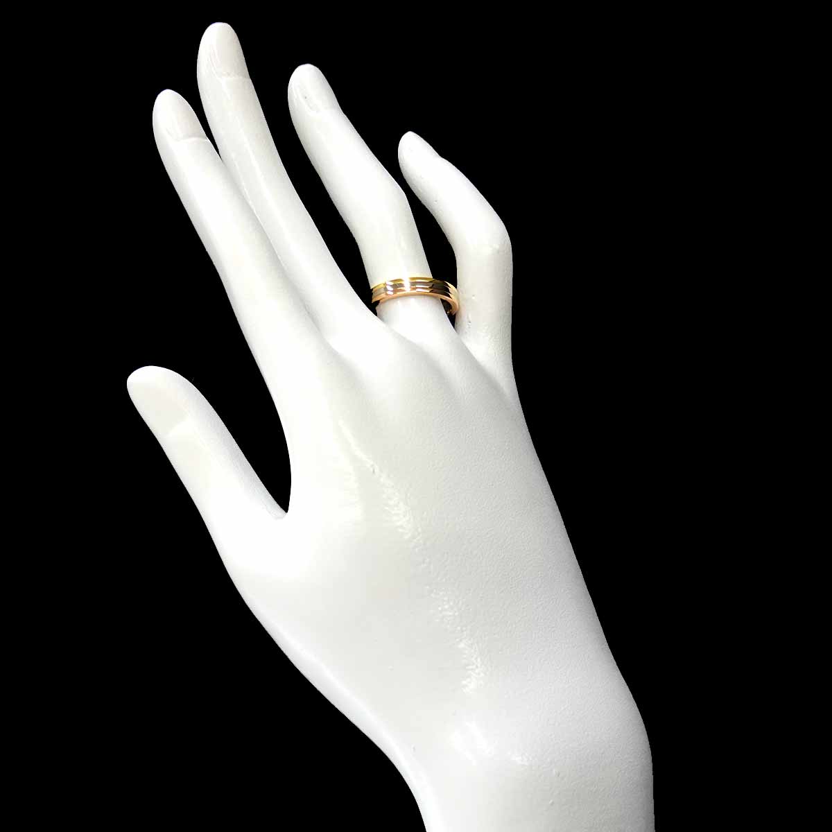 Vendome Ring 18K YG WG PG 750 size52 5.75-6(US)