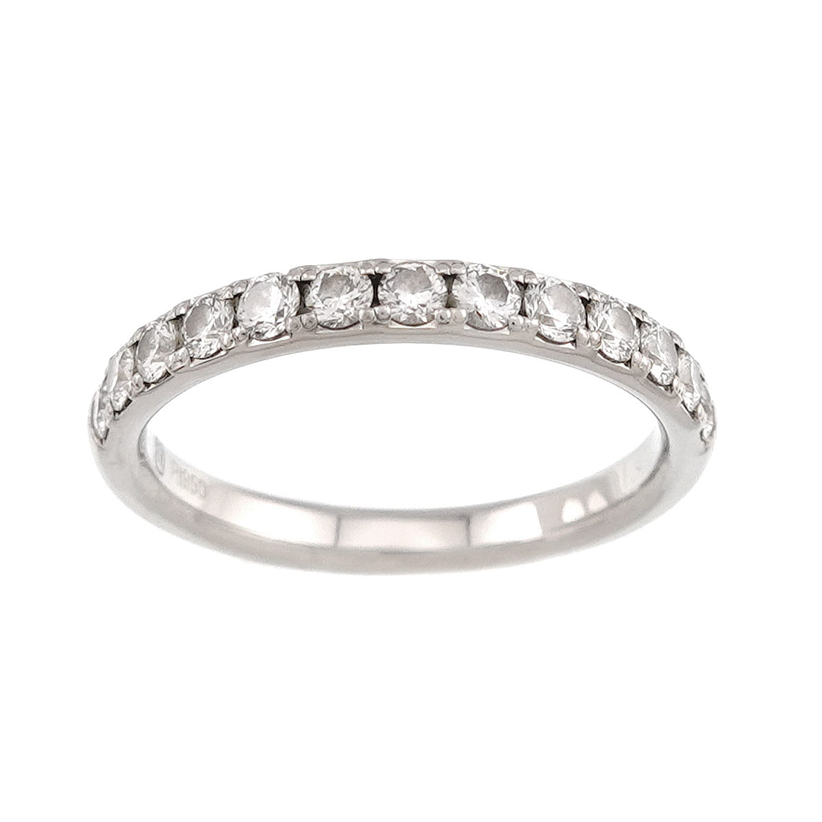 Diamond Ring Pt Platinum Size6(US)