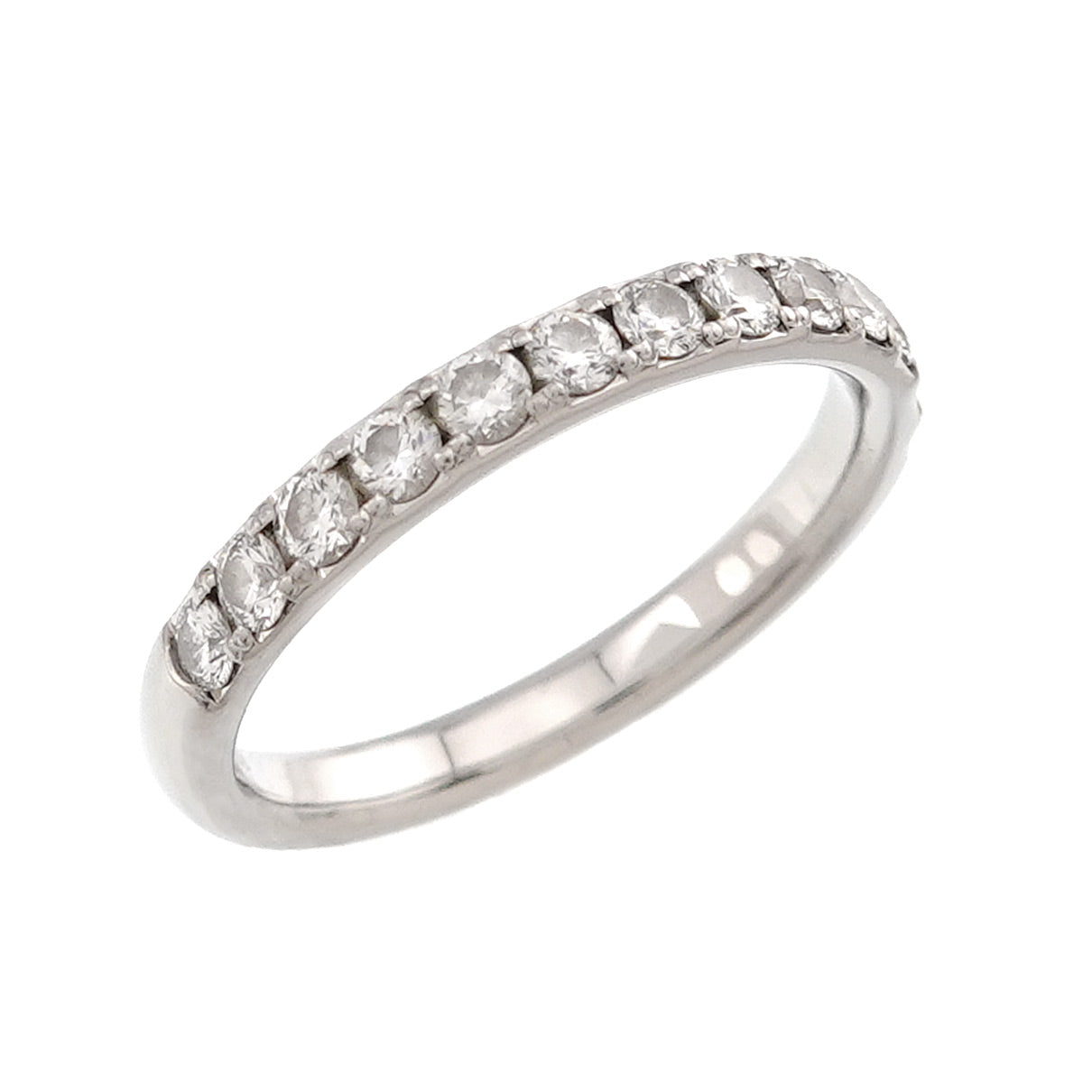 Diamond Ring Pt Platinum Size6(US)