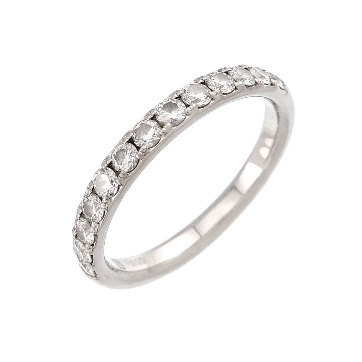 Diamond Ring Pt Platinum Size6(US)
