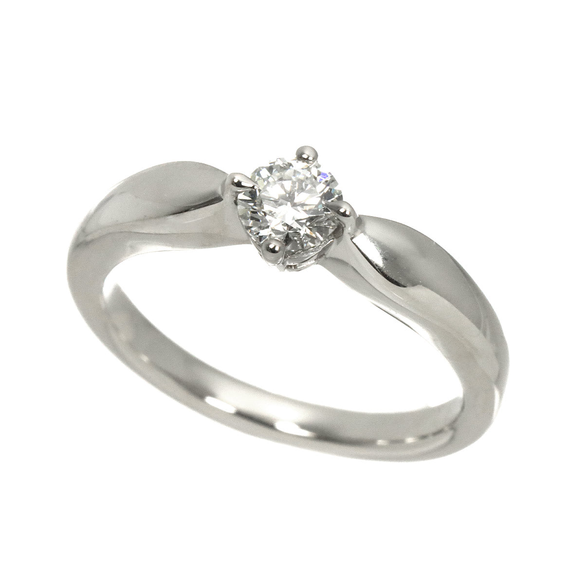Diamond Ring Platinum size4.5-4.75(US)