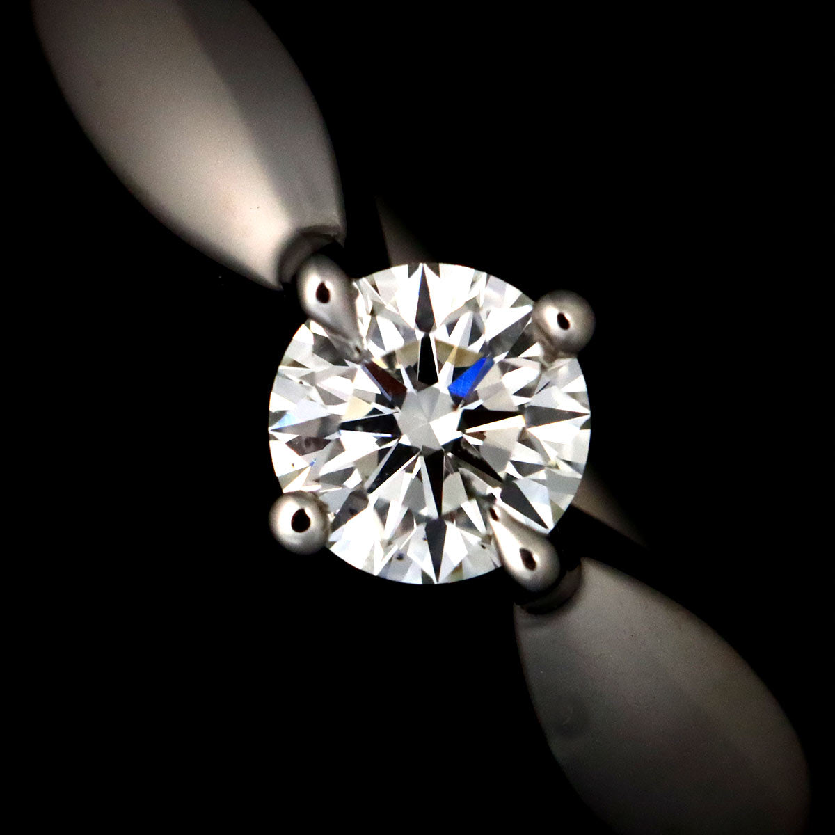 Diamond Ring Platinum size4.5-4.75(US)