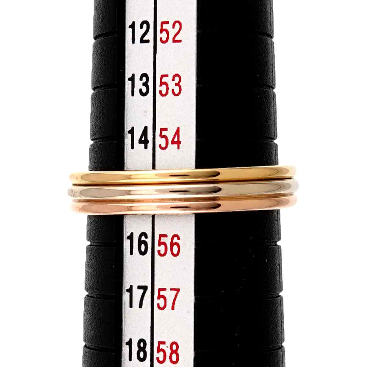 Vendome Ring 18K YG WG PG 750 size55 7.25(US)