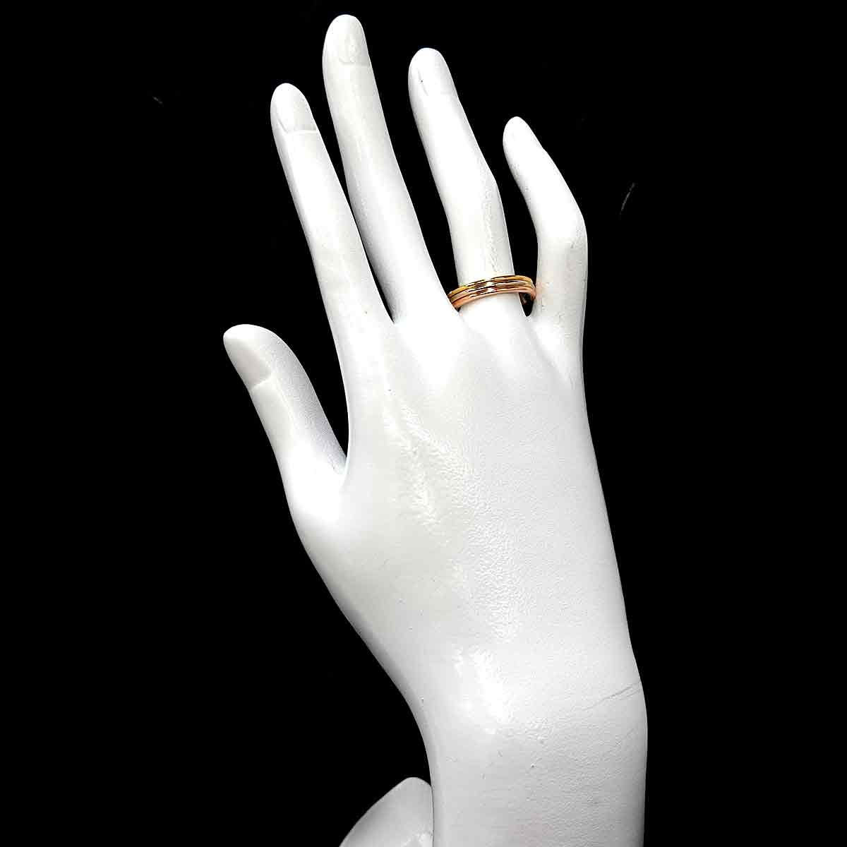 Vendome Ring 18K YG WG PG 750 size55 7.25(US)