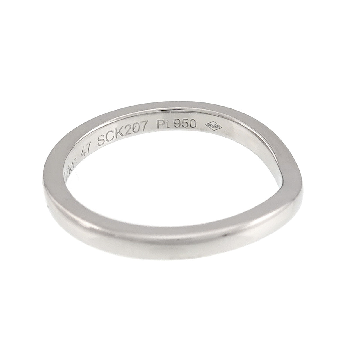 Ballerine Ring Pt Platinum size47 4(US)