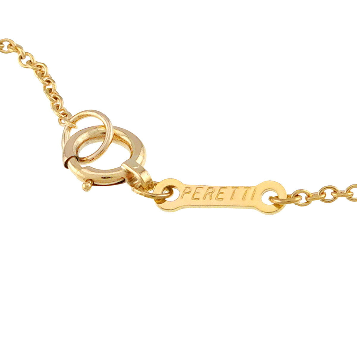 Bean Necklace 18K Yellow Gold 750