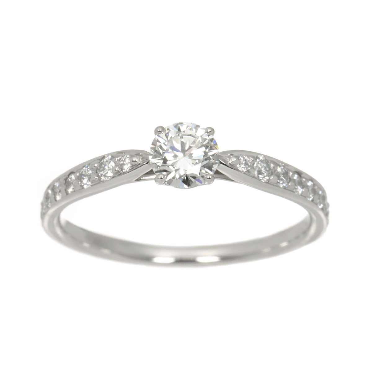 Harmony Ring Diamond 0.32ct Pt Platinum size5.25(US)