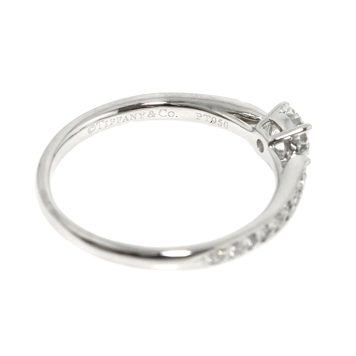 Harmony Ring Diamond 0.32ct Pt Platinum size5.25(US)