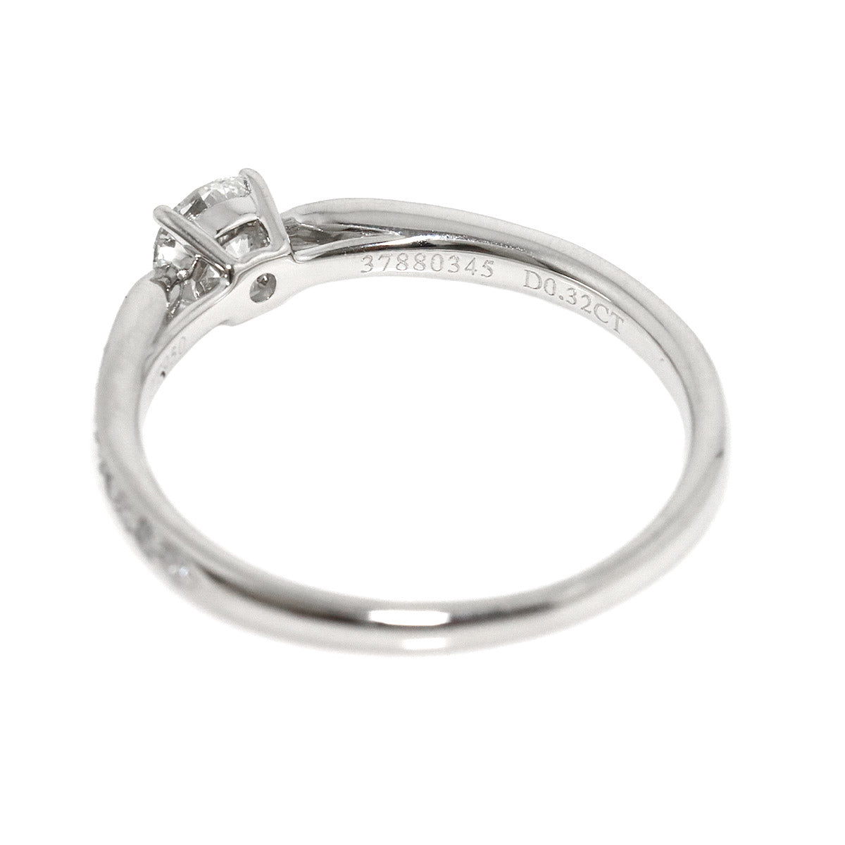 Harmony Ring Diamond 0.32ct Pt Platinum size5.25(US)