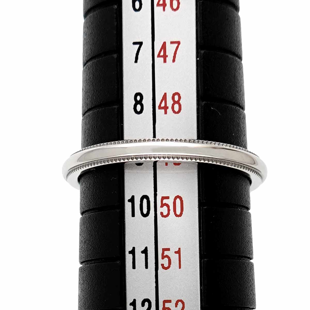 Milgrain Band Ring Pt Platinum Size4.75-5(US)