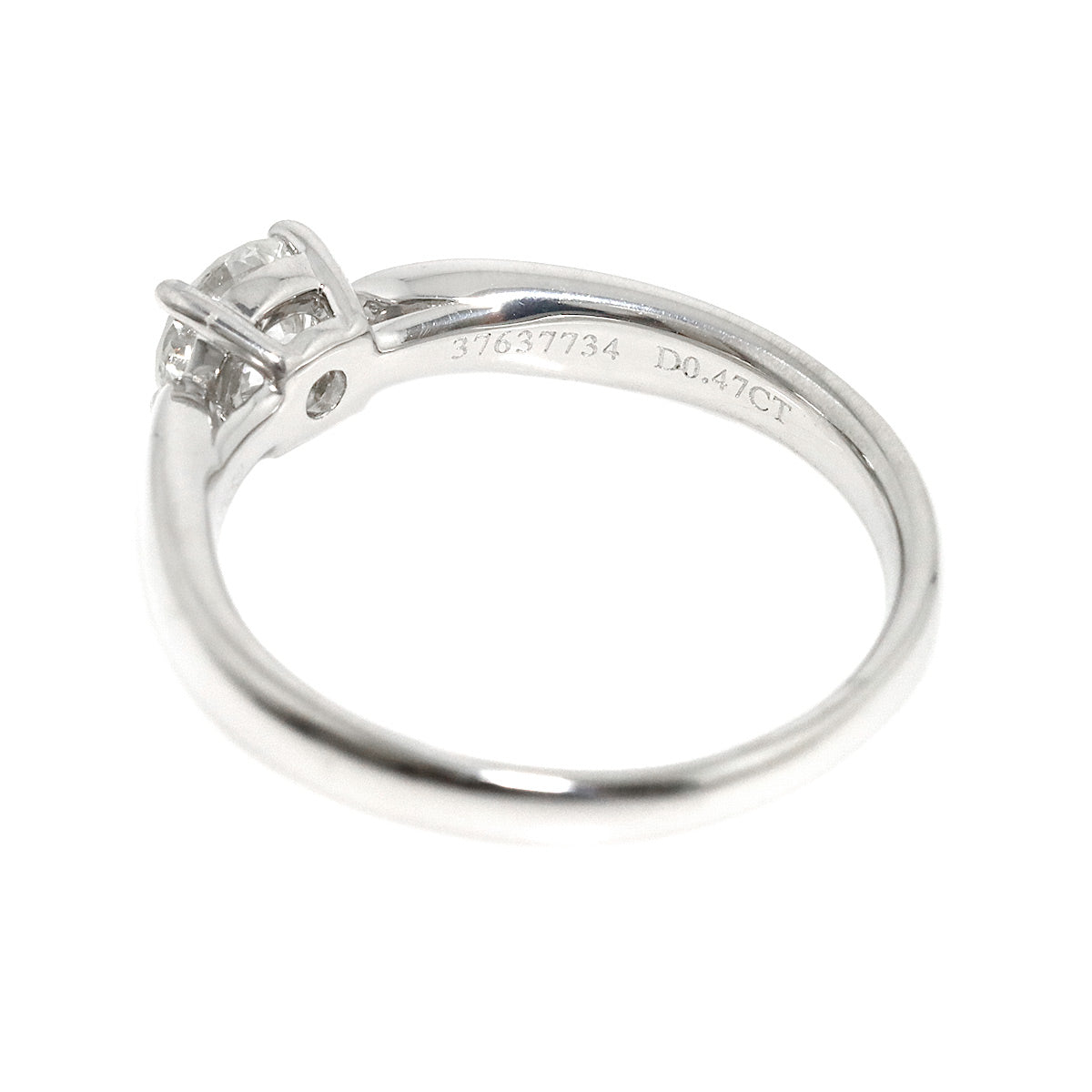 Harmony Ring Diamond 0.47ct Pt Platinum size5.25(US)