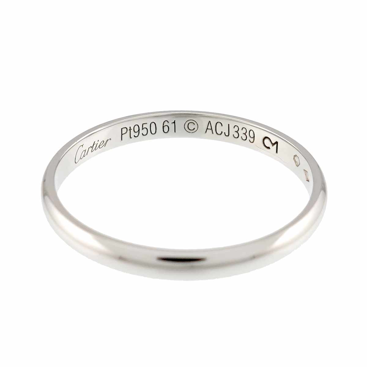 Classic Ring Platinum Size61 9-9.5(US)